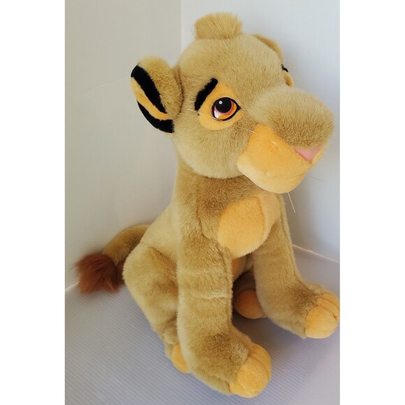 Walt Disney World Young Simba Plush Lion King 13” Stuffed Animal Toy Parks VTG - Picture 1 of 10